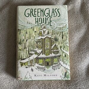 Greenglass House by Kate Milford - Green and White Cover